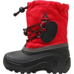 Kamik SOUTHPOLE4 Śniegowce red. Czerwone kozaki dziewczęce marki Kamik, z tworzywa sztucznego. W wyprzedaży za 161,40 zł.