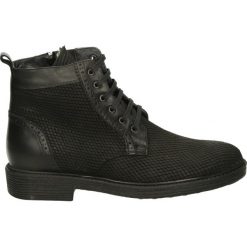 Botki męskie - 5009801 NA BL. Czarne bez kategorii marki Venezia, z nubiku. Za 239,00 zł.