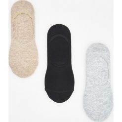 Kapcie męskie: 3 pack skarpetek stopek – Beżowy