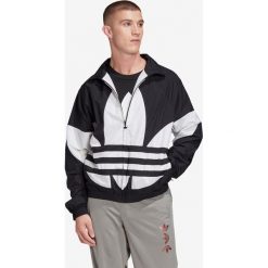 Adidas Originals Big Trefoil Kurtka Czarny. Czarne płaszcze męskie adidas Originals, na wiosnę, l, bez wzorów, z materiału, bez kaptura. Za 378,95 zł.