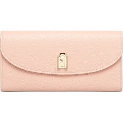Furla - Portfel skórzany Sleek. Różowe portfele damskie Furla, bez wzorów, ze skóry. Za 759,90 zł.