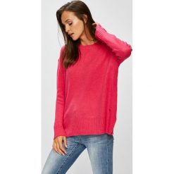 Broadway - Sweter. Różowe swetry damskie Broadway, s, bez wzorów, z elastanu, z krótkim rękawem, krótkie, bez kaptura. W wyprzedaży za 69,90 zł.