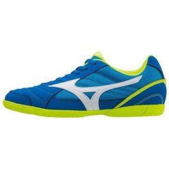 Mizuno Buty Piłkarskie Sala Club 2 In/Imperialblue/Wht/Syellow/44.0/9.5. Szare buty sportowe męskie Mizuno, bez zapięcia, na fitness i siłownię. Za 189,00 zł.