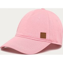 Roxy - Czapka. Różowe czapki damskie Roxy, bez wzorów, z bawełny. Za 99,90 zł.