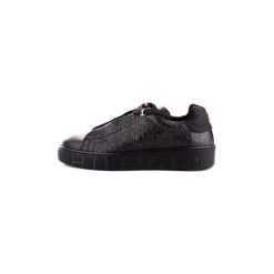 Buty Tommy Hilfiger FW04290. Czarne trampki i tenisówki damskie TOMMY HILFIGER, bez wzorów, bez zapięcia. Za 557,52 zł.