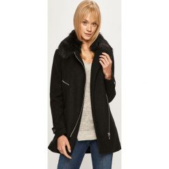 Only - Płaszcz. Czarne kurtki damskie ONLY, s, bez wzorów, z poliesteru. W wyprzedaży za 299,90 zł.