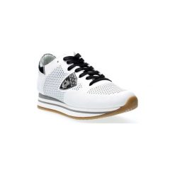 Buty Philippe Model THLD TS03 TROPEZ HIGHER. Białe trampki i tenisówki damskie Philippe Model, bez wzorów, bez zapięcia. Za 956,58 zł.