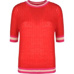 Pinko Sweter "Bacchette". Swetry damskie Pinko, bez wzorów, z krótkim rękawem, krótkie, bez kaptura. Za 359,00 zł.
