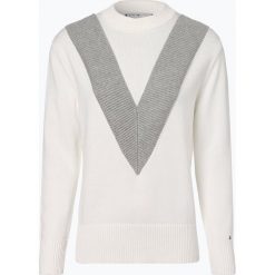 Tommy Hilfiger - Sweter damski, beżowy. Brązowe swetry damskie marki TOMMY HILFIGER, xl, bez wzorów, bez rękawów, bez kaptura. Za 599,95 zł.