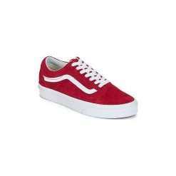 Buty Vans OLD SKOOL. Czerwone trampki i tenisówki damskie Vans, bez wzorów, bez zapięcia. Za 349,00 zł.