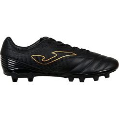 Buty piłkarskie Joma Numero-10 901 Fg M N-10S.901.FG. Czarne buty sportowe męskie Joma, ze skóry, bez zapięcia, do piłki nożnej. W wyprzedaży za 189,00 zł.
