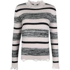 Pinko Sweter "Cooperare". Szare swetry damskie Pinko, bez wzorów, bez rękawów, bez kaptura. Za 399,00 zł.