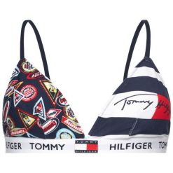 Biustonosz braletka TOMMY HILFIGER Print UW0UW02241. Biustonosze TOMMY HILFIGER, bez wzorów, z elastanu. Za 159,00 zł.