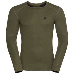 Odlo Koszulka męska Shirt l/s crew neck X-WARM brązowa r. L (155162/40210/L). T-shirty męskie marki Odlo, l. Za 165,76 zł.