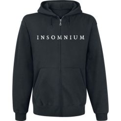 Bluzy męskie: Insomnium Raven Tree Bluza z kapturem rozpinana czarny