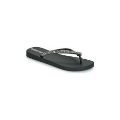 Japonki Ipanema GLAM SPECIAL. Czarne klapki damskie marki Ipanema, bez wzorów, bez obcasa. Za 129,00 zł.