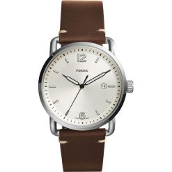 Zegarek FOSSIL - The Commuter 3H Date FS5275 Dark Brown/Silver/Steel. Pomarańczowe zegarki damskie marki Fossil, ze stali. Za 379,00 zł.