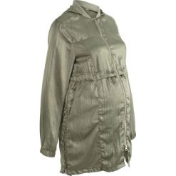 Długa kurtka ciążowa bonprix oliwkowy. Zielone kurtki ciążowe bonprix. Za 124,99 zł.