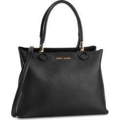 Torebka JENNY FAIRY - RX0845 Black. Czarne torebki klasyczne damskie Jenny Fairy, bez wzorów, ze skóry ekologicznej, klasyczne, bez dodatków. Za 119,99 zł.