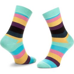 Skarpetki męskie: Skarpety Wysokie Unisex HAPPY SOCKS – STR01-7005 Kolorowy