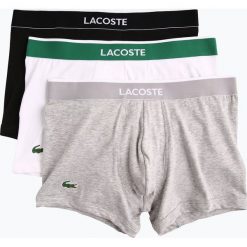 Lacoste - Obcisłe bokserki męskie pakowane po 3 szt., czarny. Czarne bokserki męskie Lacoste, z dżerseju. Za 199,95 zł.