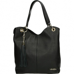 Torba - 105-105-O D N. Żółte torebki klasyczne damskie Venezia, ze skóry. Za 399,00 zł.
