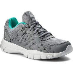 Buty Reebok - Trainfusion Nine 3.0 CN0978 Shadow/White/Silver/Teal. Szare buty do fitnessu damskie marki Reebok, z poliesteru. W wyprzedaży za 159,00 zł.