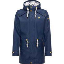 Parka przeciwdeszczowa w kolorze granatowym. Niebieskie płaszcze męskie Schmuddelwedda Men, s, bez wzorów, bez kaptura. W wyprzedaży za 279,95 zł.