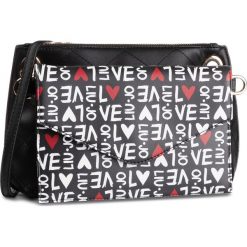Torebka LIU JO - S Crossbody Pouch N19078 E0010 Nero 22222. Czarne listonoszki damskie Liu Jo, z aplikacjami, ze skóry ekologicznej, zdobione, bez dodatków. W wyprzedaży za 219,00 zł.