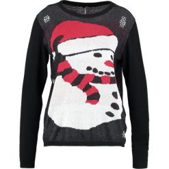Swetry klasyczne damskie: Freequent SANTA Sweter black