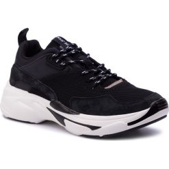 Sneakersy PEPE JEANS - Sinyu Man 19 PMS30570 Black 999. Czarne sneakersy męskie Pepe Jeans, bez zapięcia. Za 389,00 zł.