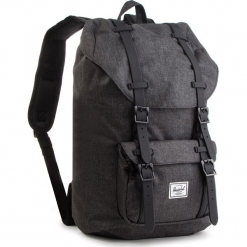 Plecak HERSCHEL - Lil Amer M 10020-02093 Blk/X/Blk. Szare plecaki damskie Herschel, z materiału, sportowe. Za 469,00 zł.