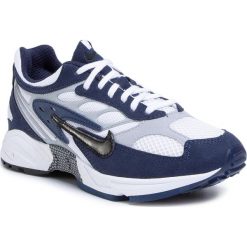 Buty NIKE - Air Ghost Racer AT5410 400 Midnight Navy/Black/Wolf Grey. Niebieskie półbuty damskie Nike, na co dzień, bez wzorów, ze skóry ekologicznej, bez obcasa, bez zapięcia. Za 499,00 zł.
