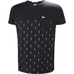 Helly Hansen Fjord T-shirt 53025-603. Czarne t-shirty męskie Helly Hansen, s, bez wzorów, z bawełny, bez kołnierzyka. W wyprzedaży za 119,99 zł.