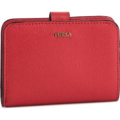 Mały Portfel Damski FURLA - Babylon 1014126 P PBF8 B30 Kiss f. Czerwone portfele damskie marki Furla, bez wzorów, ze skóry. Za 550,00 zł.