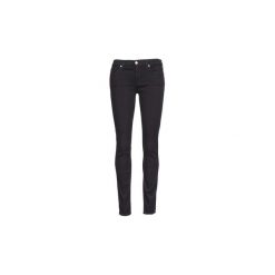 Jeansy slim fit 7 for all Mankind SKINNY SECOND PEAU. Czarne jeansy damskie relaxed fit marki 7 for all mankind. Za 515,40 zł.