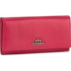 Duży Portfel Damski WITTCHEN - 02-1-052-G3 Różowy. Różowe portfele damskie Wittchen, bez wzorów, ze skóry. Za 399,00 zł.