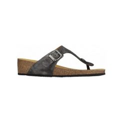 Scholl Damskie Japonki Gandia Bioprint Pewter f270391047 (Rozmiar 40). Szare klapki damskie marki Scholl, z gumy. W wyprzedaży za 174,00 zł.