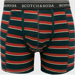 Scotch & Soda - Bokserki (2-Pack). Czarne bokserki męskie marki Scotch & Soda, z elastanu. W wyprzedaży za 79,90 zł.