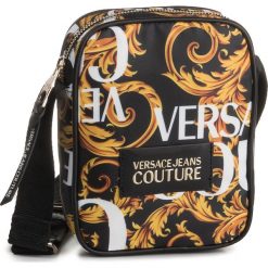 Saszetka VERSACE JEANS COUTURE - E1YUBB74 71152 M27. Czarne torby męskie skórzane Versace Jeans Couture, bez wzorów, z jeansu, młodzieżowe. Za 449,00 zł.