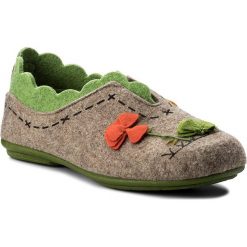 Kapcie damskie: Kapcie MANITU – 340205-8 Beige