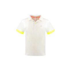 Koszulki polo z krótkim rękawem Sun68 A18115 FLUO. Białe koszulki męskie SUN68, xl, bez wzorów, z krótkim rękawem. Za 325,49 zł.