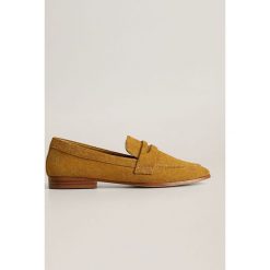 Mango - Mokasyny skórzane Star. Mokasyny damskie Mango, ze skóry, retro, na obcasie. Za 199,90 zł.