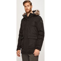 Adidas Performance - Kurtka. Czarne płaszcze męskie adidas Performance, xl, bez wzorów, z poliesteru, długie, z kapturem. W wyprzedaży za 499,90 zł.
