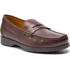 Mokasyny GEOX - U Dallaghas 2 Fit A U641WA 00043 C6006 Dk Brown. Pomarańczowe mokasyny męskie Geox, na co dzień, bez wzorów, ze skóry, eleganckie, bez zapięcia. W wyprzedaży za 289,00 zł.