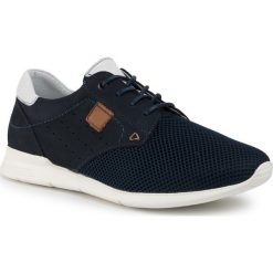 Sneakersy QUAZI - QZ-01-04-000461 607. Niebieskie sneakersy męskie QUAZI, na co dzień, bez wzorów, ze skóry, bez zapięcia. Za 339,00 zł.