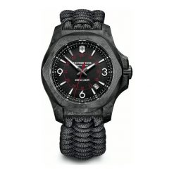 ZEGAREK VICTORINOX SWISS ARMY I.N.O.X Carbon 241776. Czerwone zegarki męskie Victorinox, szklane. Za 3950,00 zł.