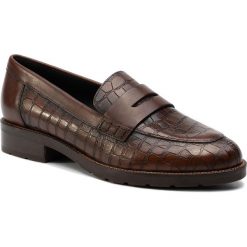 Lordsy GEOX - D Bettanie C D94ETC 06Y43 C0013 Brown. Pomarańczowe półbuty damskie Geox, ze skóry, bez obcasa, na obcasie. Za 519,00 zł.