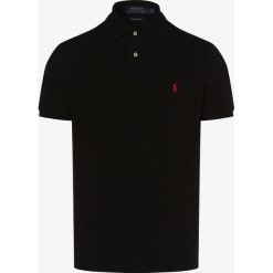Polo Ralph Lauren - Męska koszulka polo – Custom Slim Fit, czarny. Czarne koszulki męskie Polo Ralph Lauren, m, z haftami, klasyczne, bez rękawów. Za 449,95 zł.