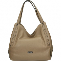 Torba - 4-266-O D TAU. Szare torebki klasyczne damskie Venezia, ze skóry. Za 299,00 zł.